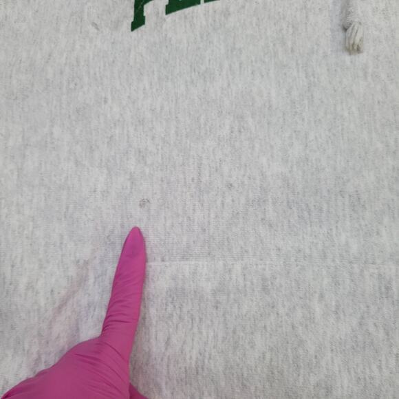 Vintage Y2K Champion Pentucket Hoodie Medium 21x24 Cropped - Picture 7 of 16